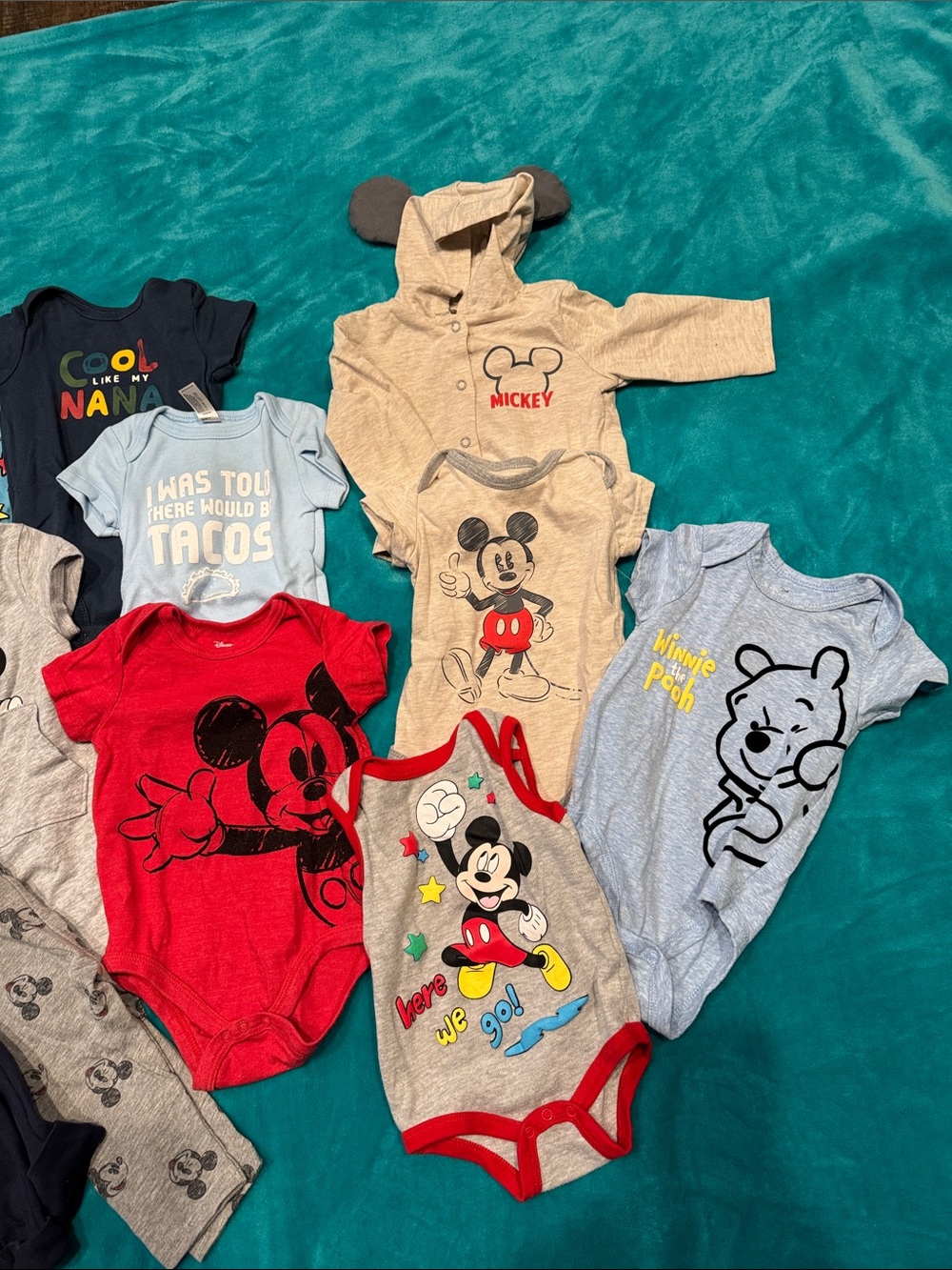Mostly Disney Bundle (13 pieces)  Size 3-6 Month - Picture 3 of 3